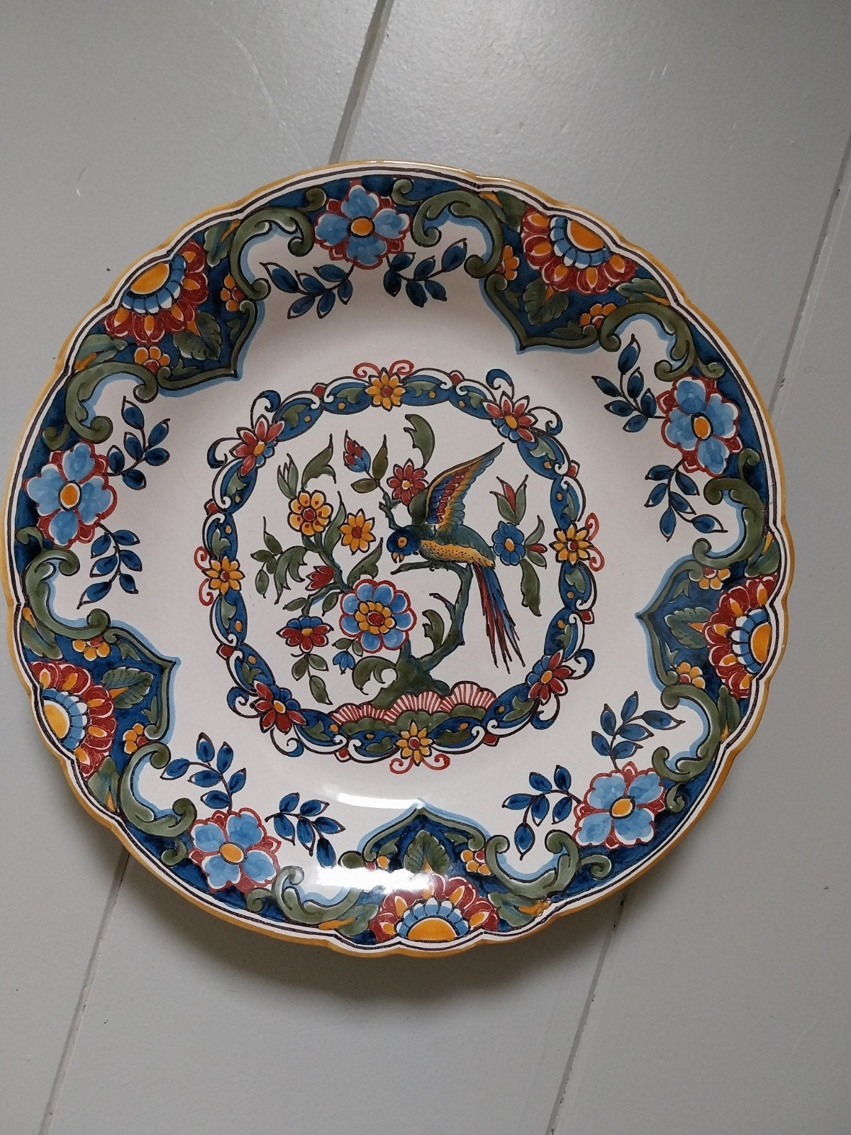 Makkum wandbord / schaal 29 cm, Ophalen of Verzenden
