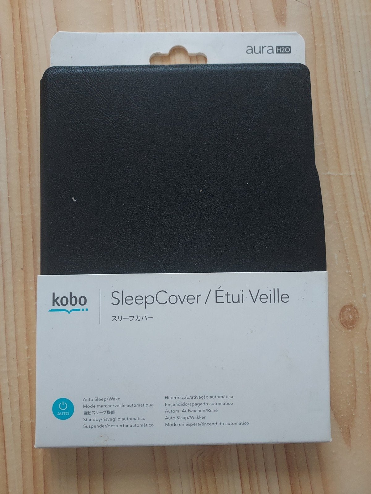 Kobo Aura H2O SleepCover - Zwart, Ophalen of Verzenden, Nieuw, Kobo