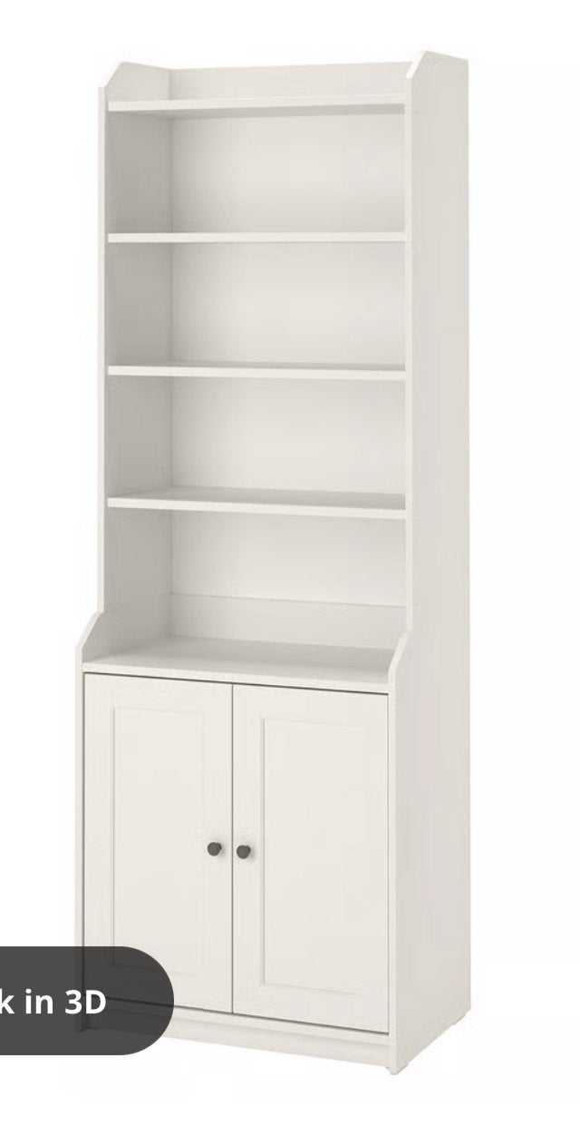 Ikea kast Hauga- hoog model, Minder dan 50 cm, Gebruikt, Ophalen of Verzenden, 150 tot 200 cm