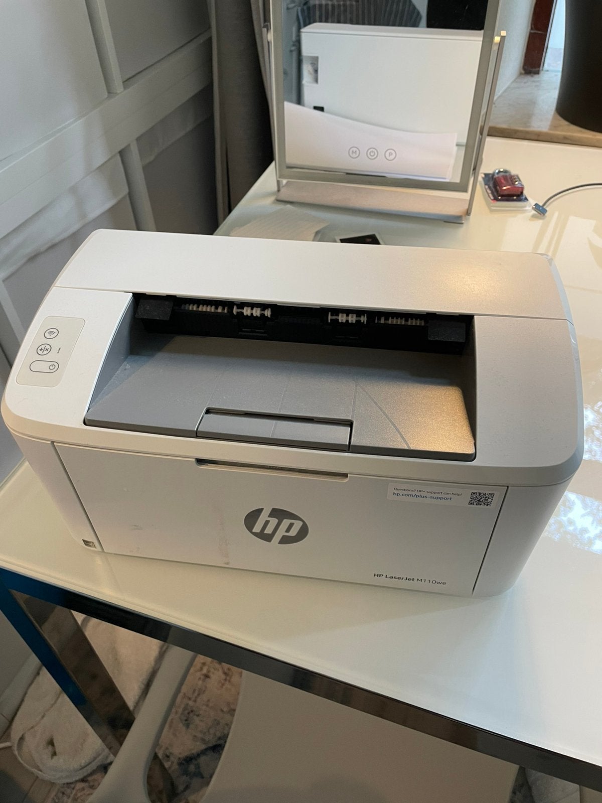 HP LaserJet M110we printer, Computers en Software, Ophalen, Zo goed als nieuw