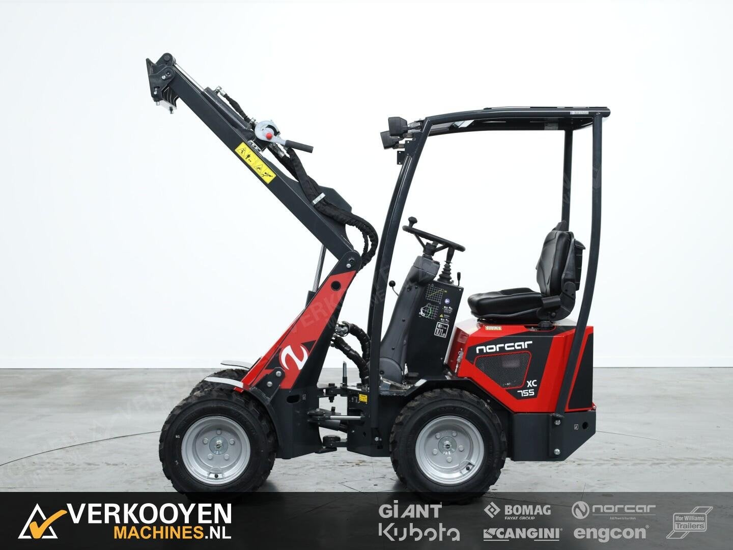 2025 Norcar 755XC VK10425 Minishovel ACTIE, Wiellader of Shovel