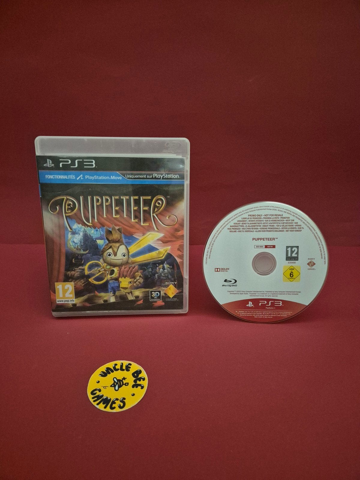 Puppeteer (Promo Disc), Spelcomputers en Games, Gebruikt, Verzenden, Platform, Sony Computer Entertainment