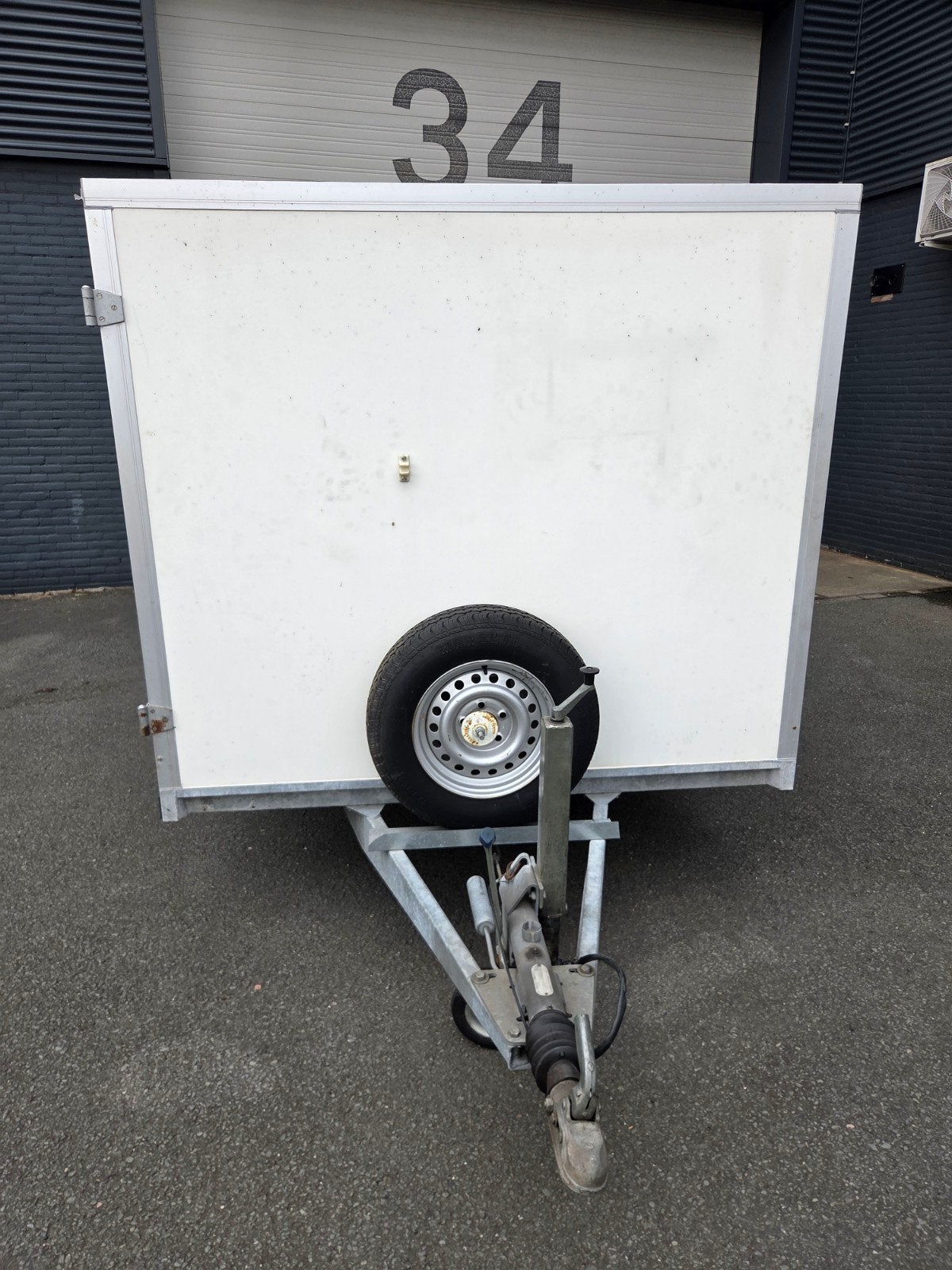 Aanhanger 750 kg 250x180x150, Ophalen, Gebruikt, Overige merken
