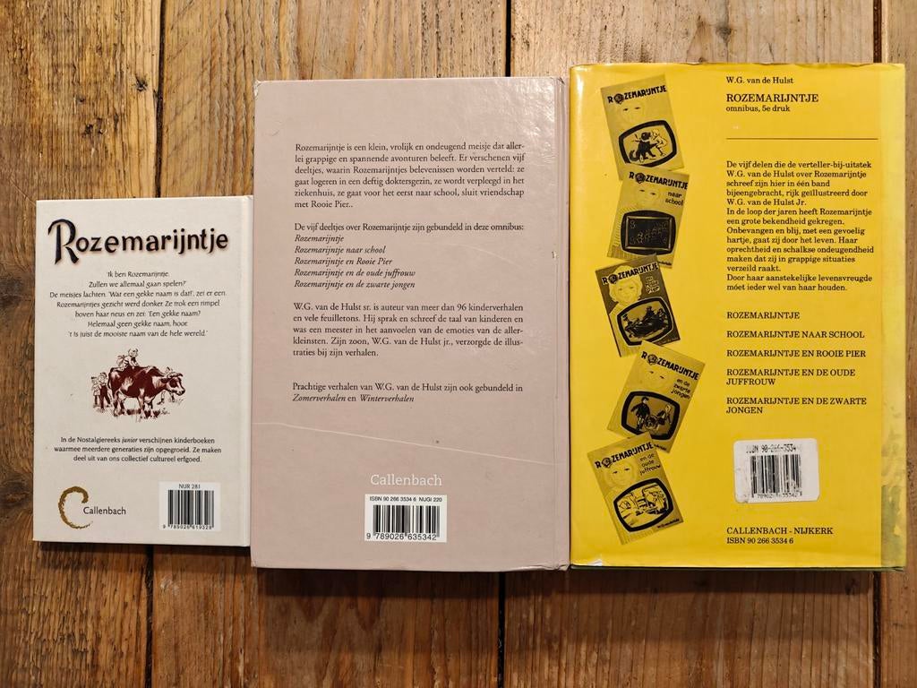 3 X Rozemarijntje., Boeken, Ophalen of Verzenden, Zo goed als nieuw, Fictie algemeen