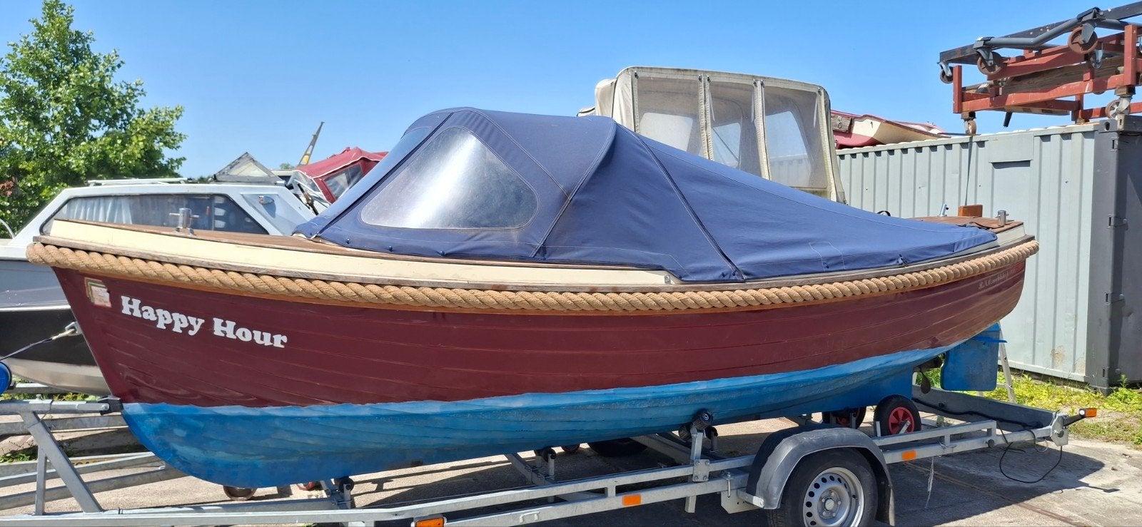 Leuke BNO Vechtsloep 600 vetus diesel 25 ok 3 cylinder 12750, Watersport en Boten, Sloepen, Rondzit, Binnenboordmotor, Diesel