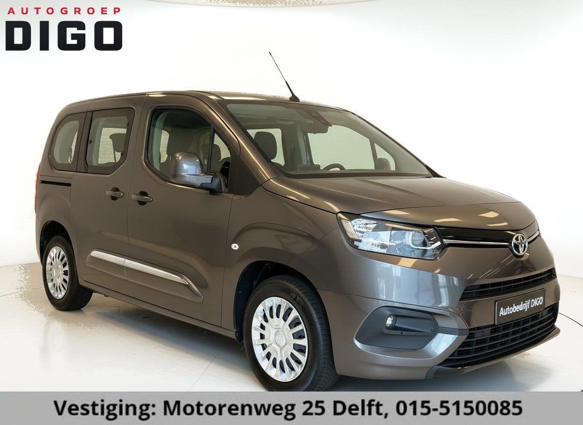 Toyota PROACE CITY Verso 1.2 Turbo GARANTIE TOT 2031* . CRUI, Auto's, Toyota, Voorwielaandrijving, Stof, Gebruikt, 14 km/l