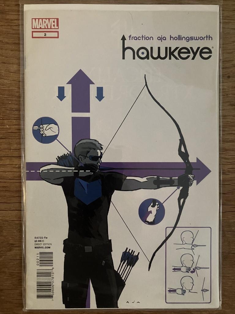 Hawkeye #2 – Marvel – Matt Fraction & David Aja – 2012, Boeken, Strips | Comics, Eén comic, Verzenden, Zo goed als nieuw, Amerika
