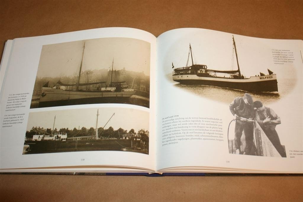 Nieuw van de bijl. 350 jr scheepsbouw langs Winschoterdiep, Ophalen of Verzenden, Zo goed als nieuw