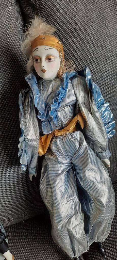 pierrot poppetjes 7 stuks, Ophalen of Verzenden, Zo goed als nieuw