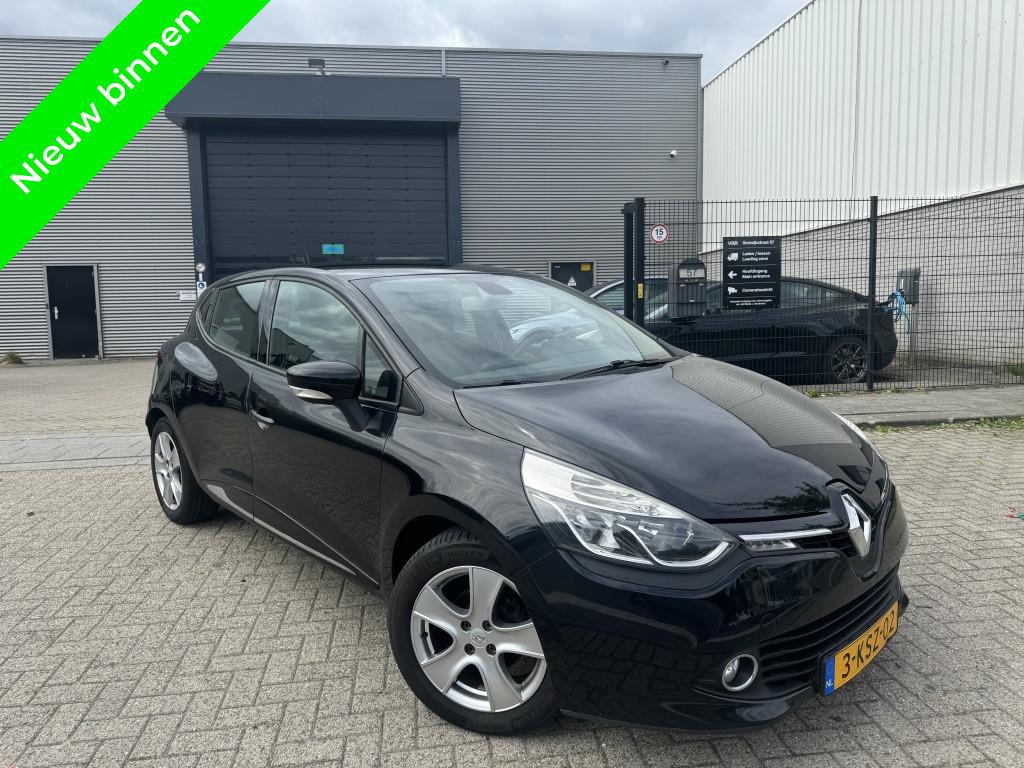 Renault Clio 0.9 TCE R link Keyl.|Camera|Clima|Cruise, 540 kg, Zwart, Handgeschakeld, 90 pk