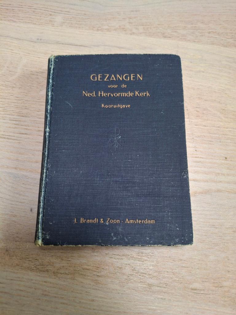 Gezangen voor de Ned. Hervormde Kerk - Kooruitgave 1938, Ophalen of Verzenden, Gelezen, Algemene Synode der Nederlandse Hervormde Kerk