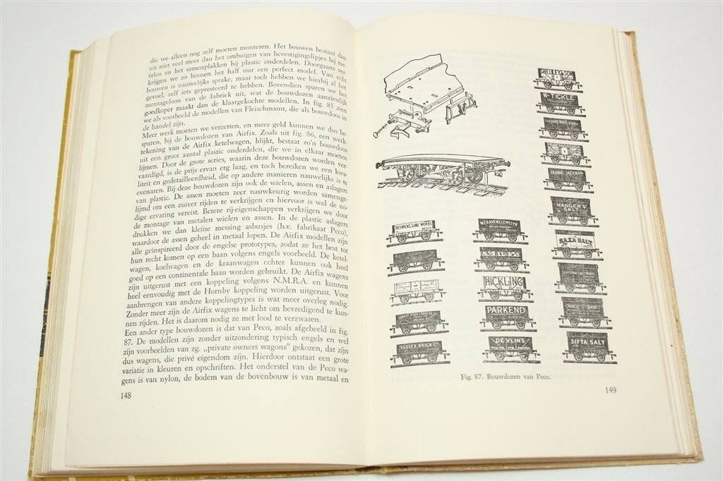 Handboek Moderne Modelspoorweg — Vintage Boek 1970, Wisselstroom, Gebruikt, -, -