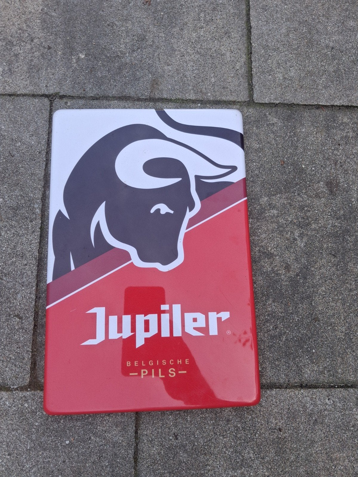 mooi Jupiler bier reclamebord, Ophalen of Verzenden