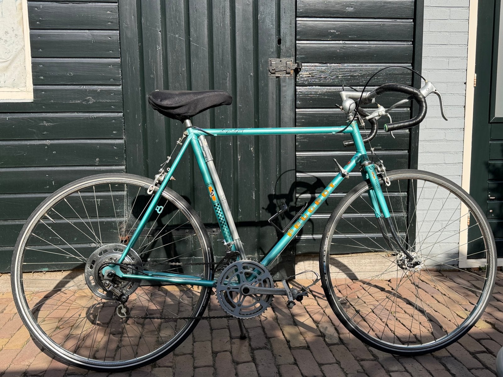 Vintage Peugeot Turbo Special 103 - Record du Monde, Fietsen en Brommers, Fietsen | Racefietsen, Gebruikt, Staal, 53 tot 57 cm