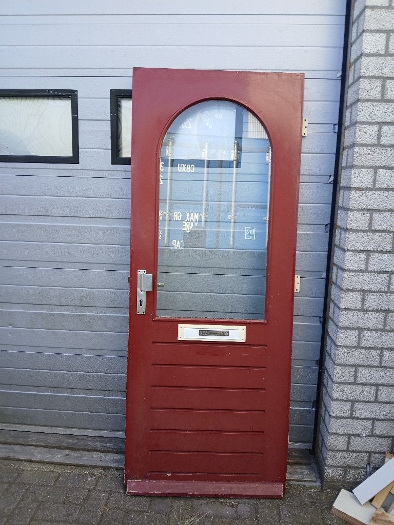 buitendeur, Doe-het-zelf en Verbouw, Deuren en Horren, Ophalen, Gebruikt, 80 tot 100 cm, Buitendeur