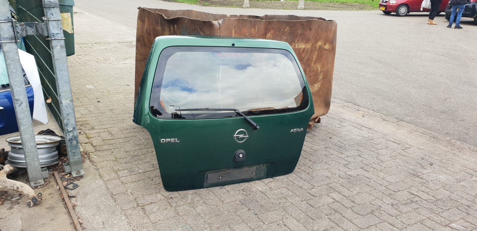 OPEL AGILA ACHTERKLEP BJ 2001 TOT 2007, Gebruikt, -, Ophalen of Verzenden, Achter