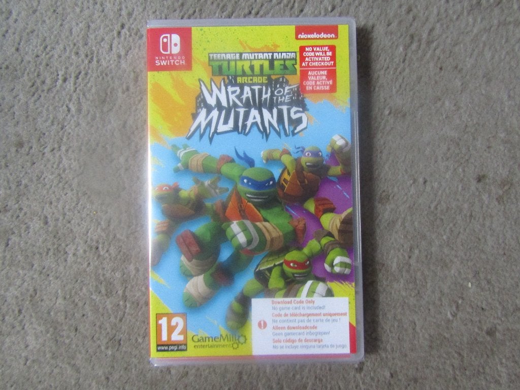 Switch spel: Turtles , Wrath of the mutants - Downloadcode, Avontuur en Actie, 1 speler, Nieuw, Ophalen of Verzenden