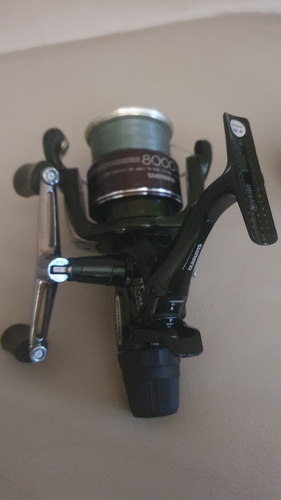 Werp molen Shimano baitrunner XT z.g.a.n, Ophalen, Zo goed als nieuw, Molen