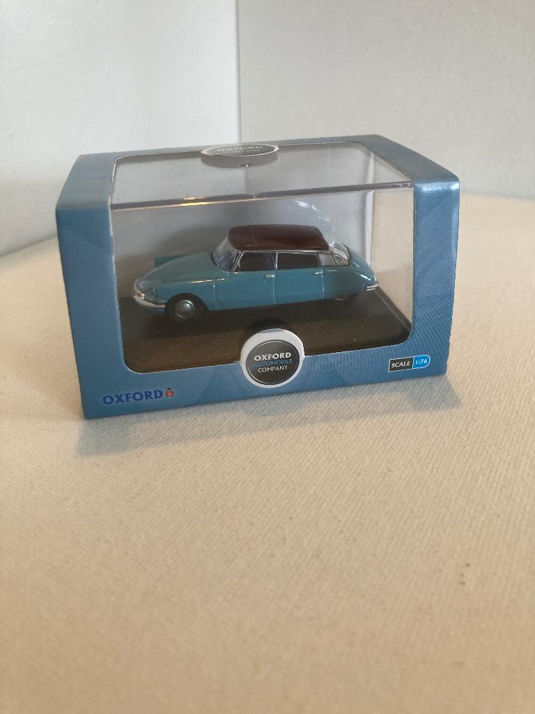 Citroen DS19 Monte Carlo Bleu/ aubergine 1/76 Oxford, Ophalen of Verzenden, Nieuw, Auto