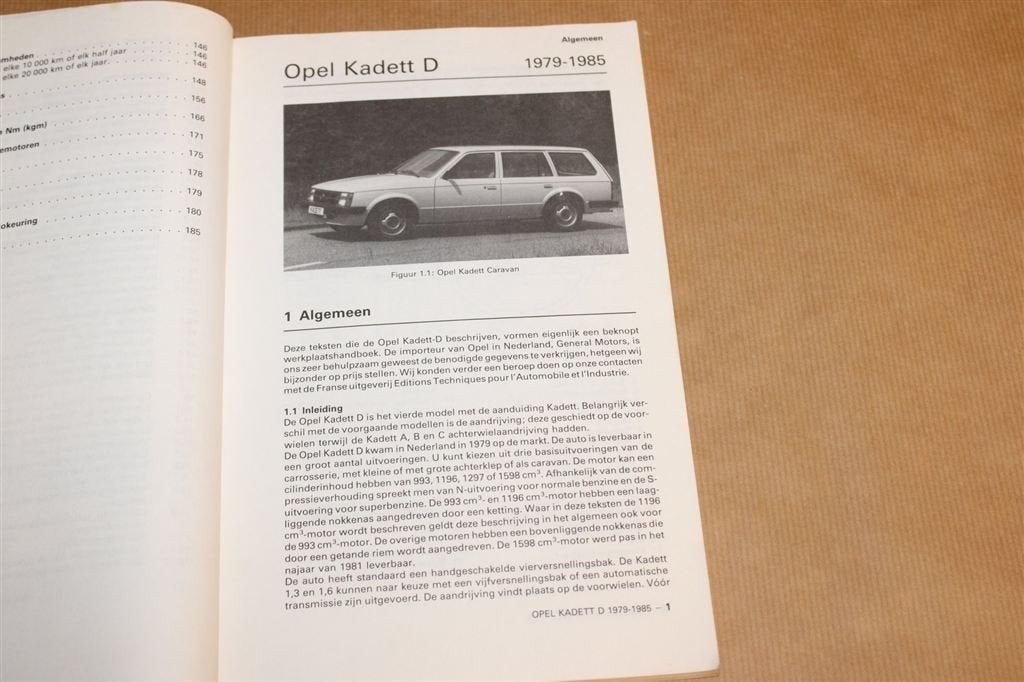 Vraagbaak Opel Kadett D — Onderhoud & Reparatie 1979-1985, Ophalen of Verzenden