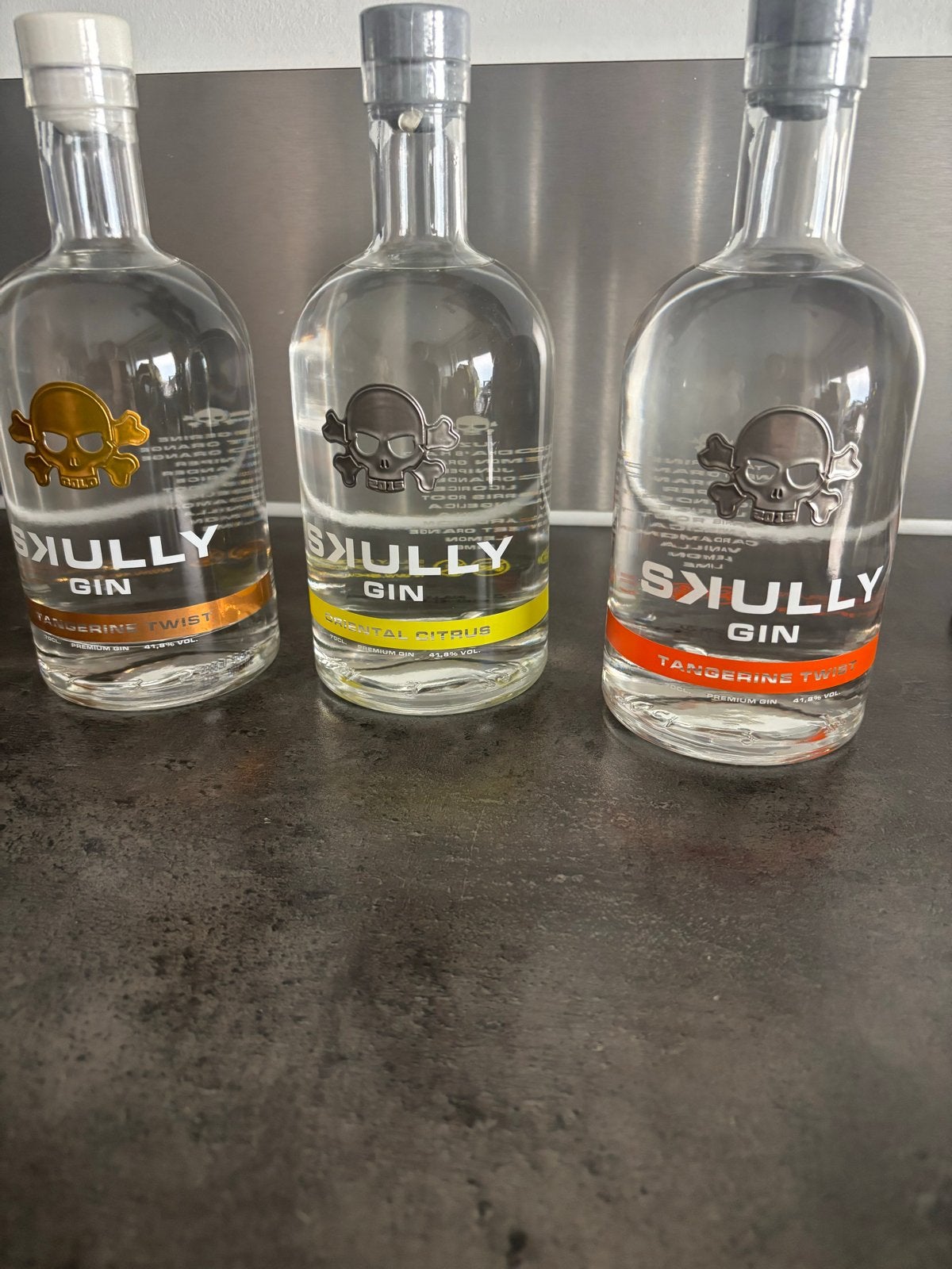 Skully Gin - Diverse Smaken (Tangerine, Citrus), Ophalen, Nieuw