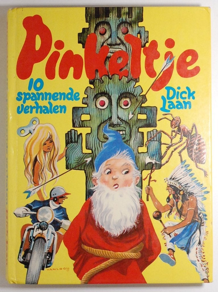 Pinkeltje en 10 spannende verhalen 1975, Verzenden, Zo goed als nieuw, Dick Laan, Sprookjes