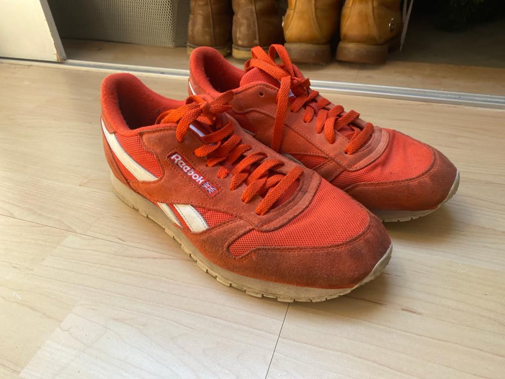 Reebok sneakers maat 45 - rood, Ophalen of Verzenden, Zo goed als nieuw, Overige kleuren, Sneakers of Gympen