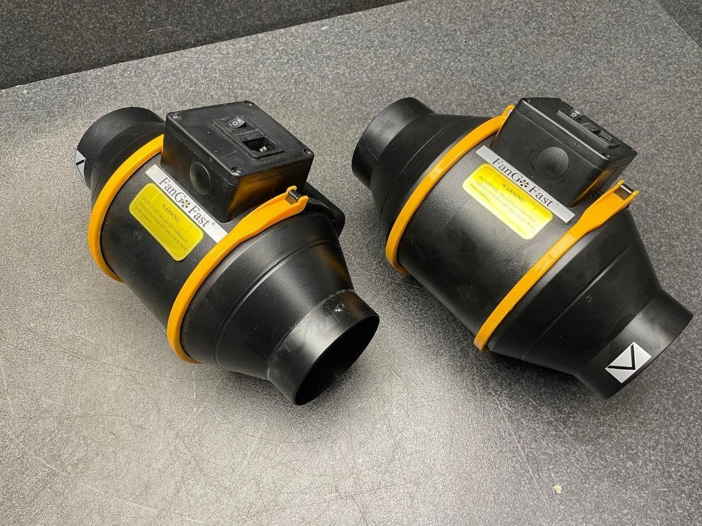 2x zgan afzuigingen badkamer of toilet., Ophalen, Zo goed als nieuw, Afzuiger