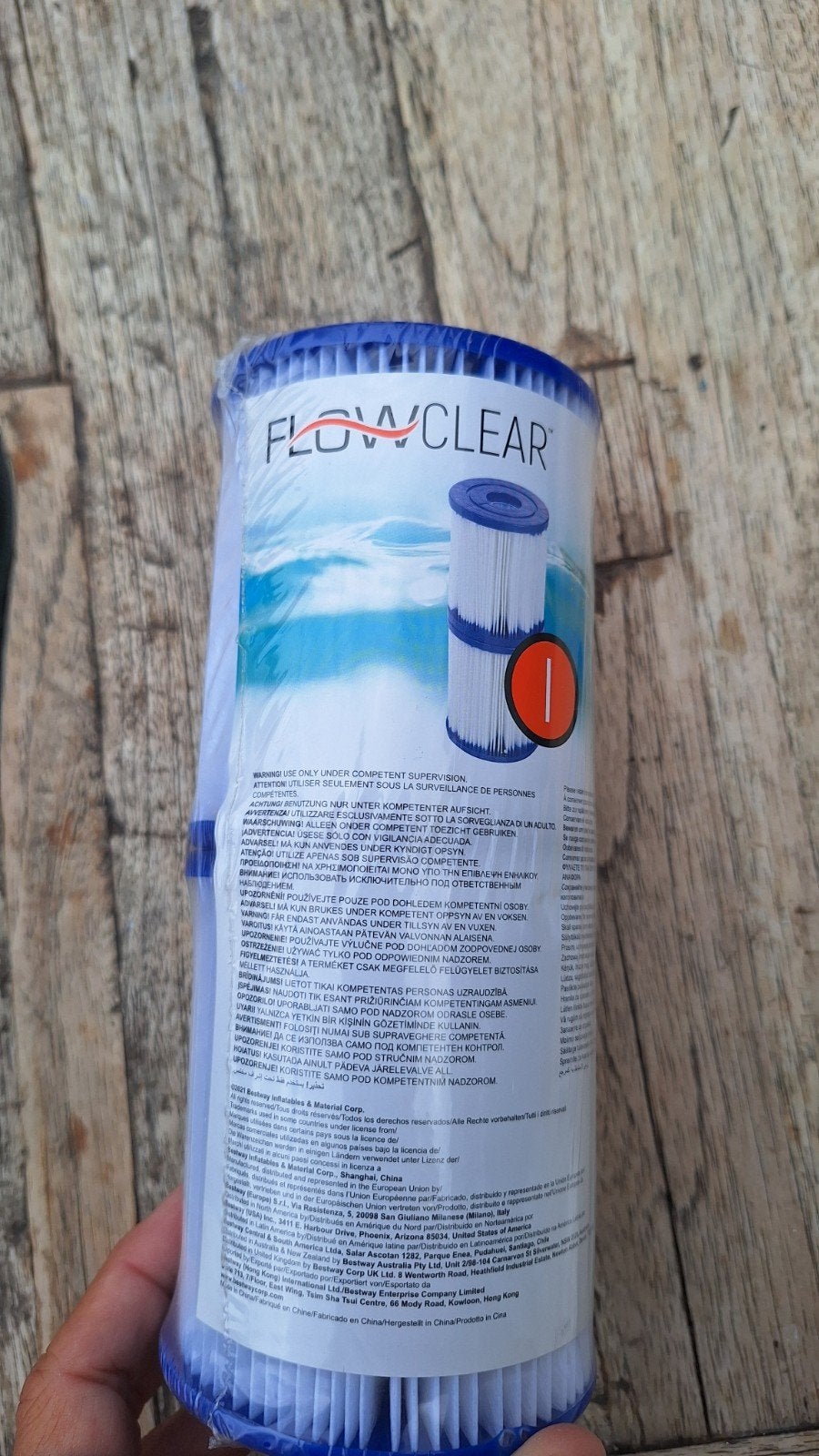 Zwembad filter flowclear maat I, Ophalen of Verzenden, Nieuw