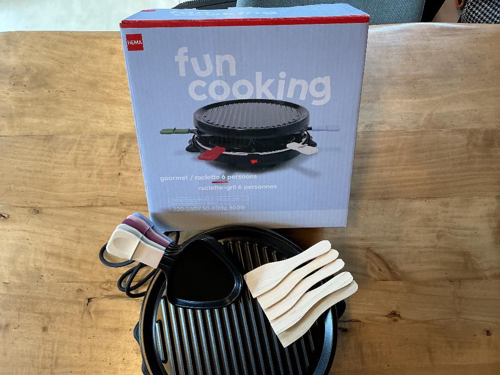 Gourmet stel, Ophalen, Overige typen, Nieuw, Zwart