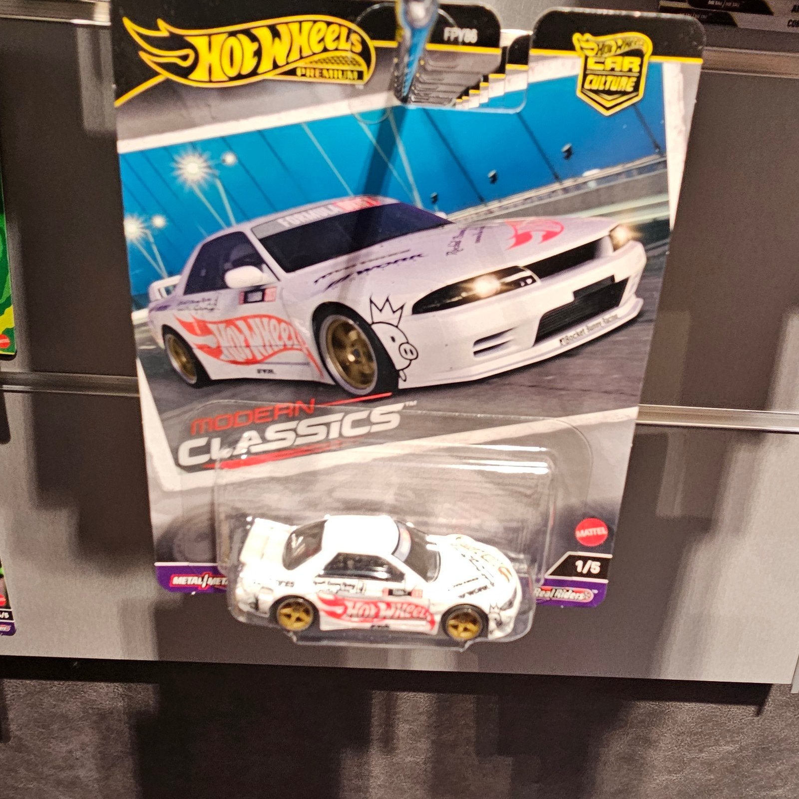 Hot Wheels Premium Modern Classics Nissan Skyline GT-R (R32), Nieuw, Ophalen of Verzenden, Service.nl@mattel.com, Mattel