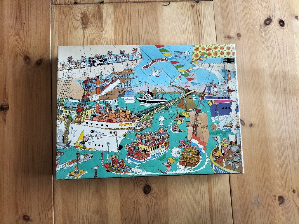 Legpuzzel Martin Lodewijk - Sail Amsterdam  750st, Ophalen, 500 t/m 1500 stukjes, Gebruikt, Legpuzzel