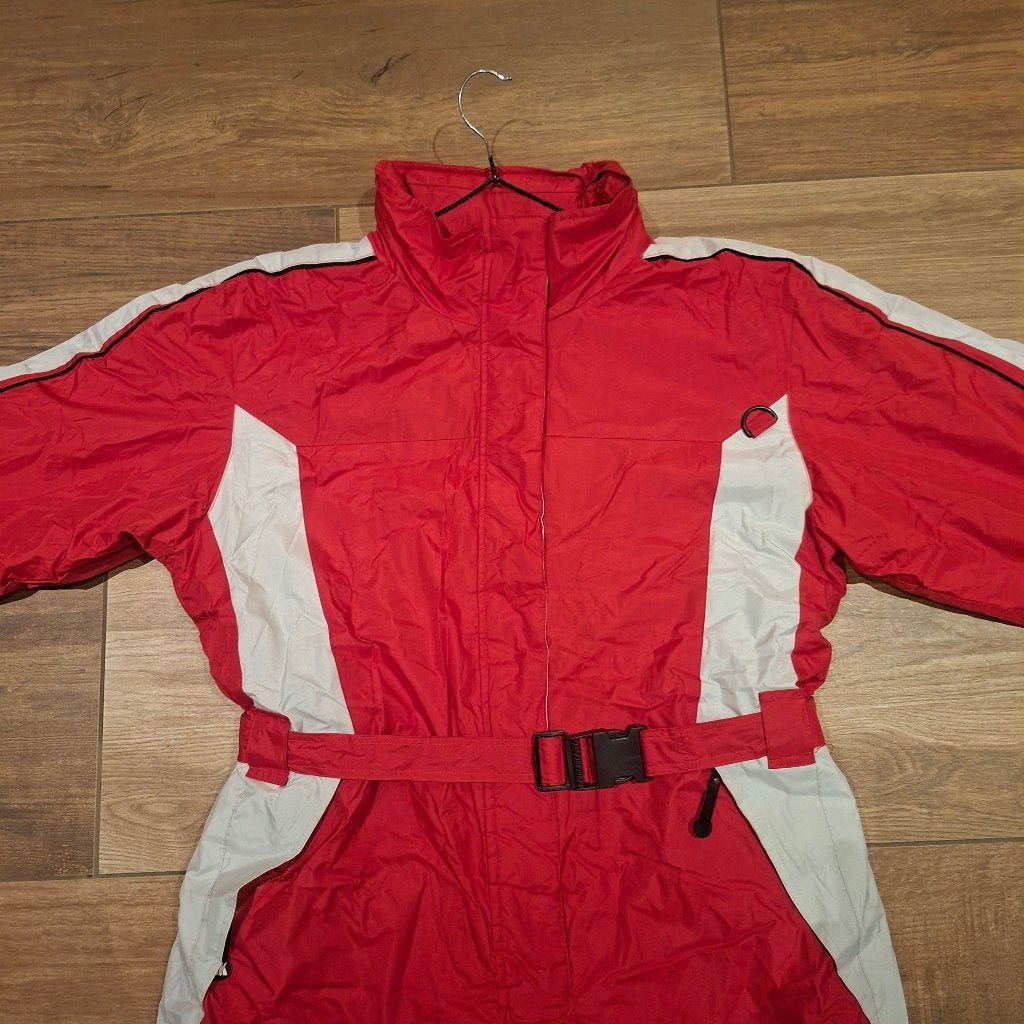 Vintage / retro 90s fout skipak maat XL merk Evolution, Kleding | Dames, Maat 46/48 (XL) of groter, Ophalen of Verzenden, Pak