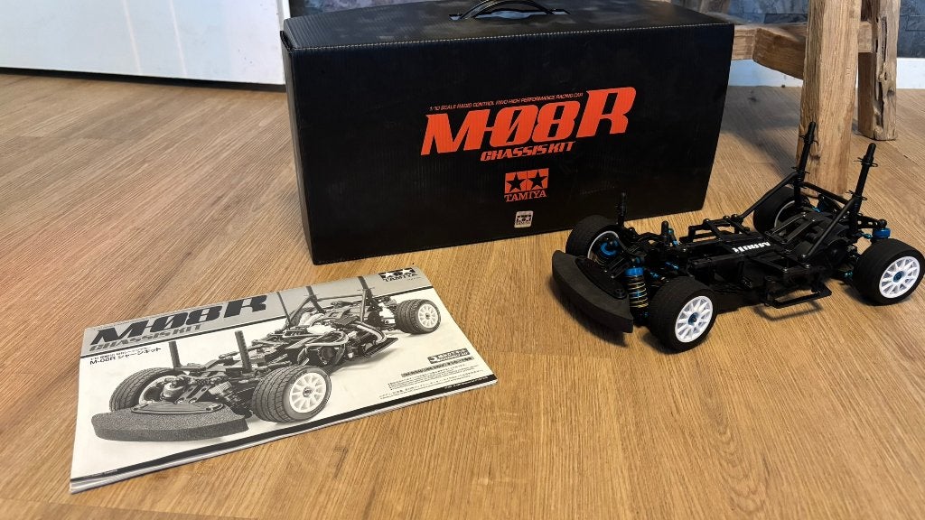 Tamiya 47480 M-08R Roller, Gebruikt, Schaal 1:10, Auto onroad, Ophalen