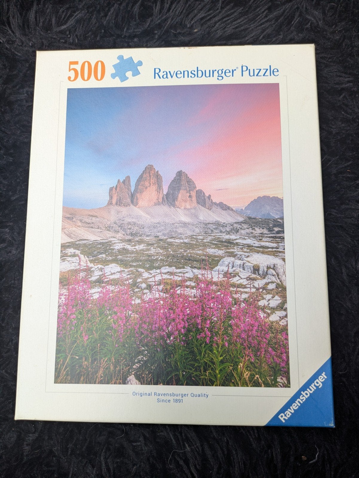 Ravensburger puzzel 500 stukjes - Dolomieten, Een of twee spelers, Ophalen of Verzenden, Zo goed als nieuw, Ravensburger