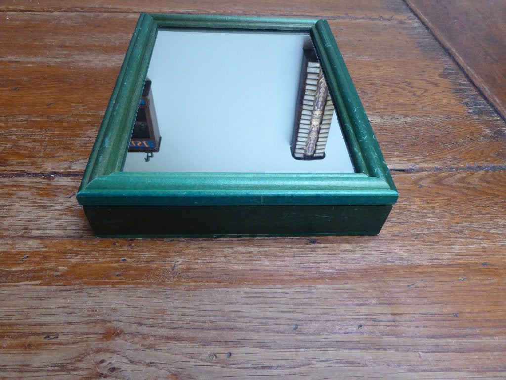 Vintage houten sleutelkastje, Ophalen of Verzenden