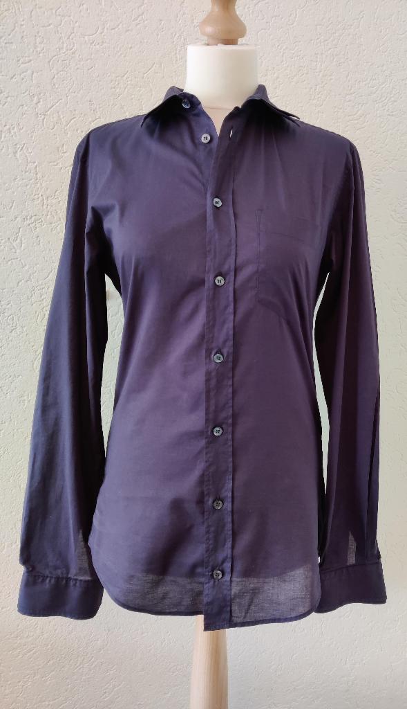 Dolce & Gabbana blouse donkerblauw, Kleding | Dames, Blouses en Tunieken, Zo goed als nieuw, Maat 38/40 (M), Blauw, Ophalen of Verzenden