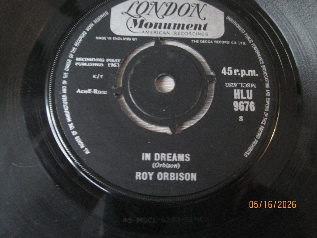 Roy Orbison  -  Shahdaroba '61, Cd's en Dvd's, Gebruikt, 7 inch, Single, Ophalen of Verzenden