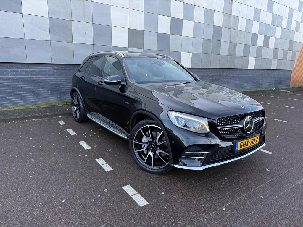 Mercedes Benz GLC AMG 43 367PK 4MATIC 9G-TRONIC 2016 ZWART, Automaat, 367 pk, Zwart, Leder
