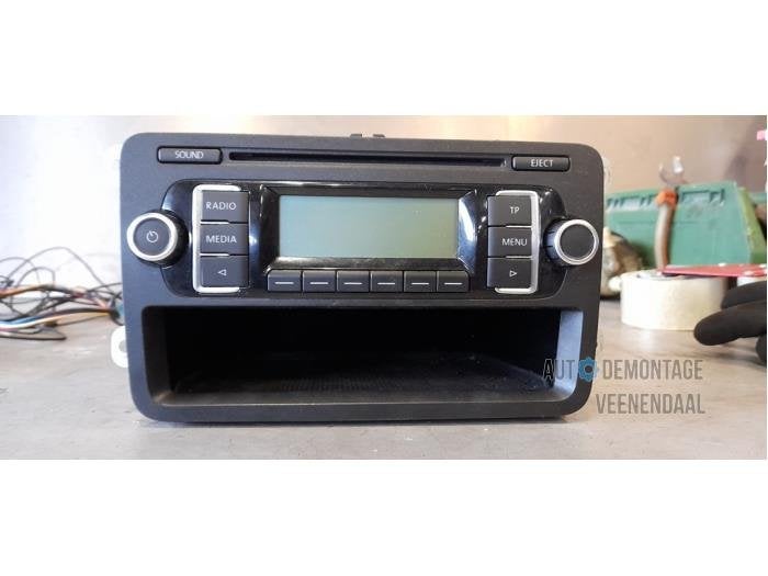 Radio CD Speler van een Volkswagen Polo, Gebruikt, -, Volkswagen, -