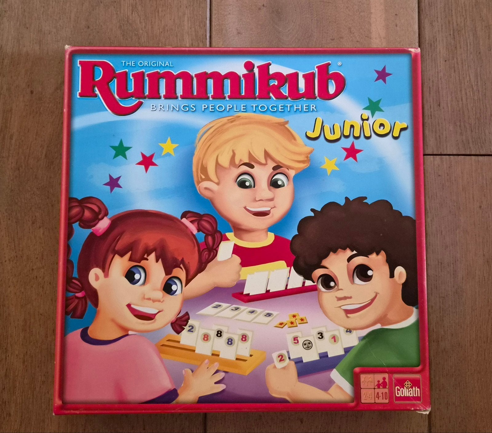 Rummikub Junior - Het originele spel voor kinderen, Drie of vier spelers, Ophalen of Verzenden, Gebruikt, Goliath