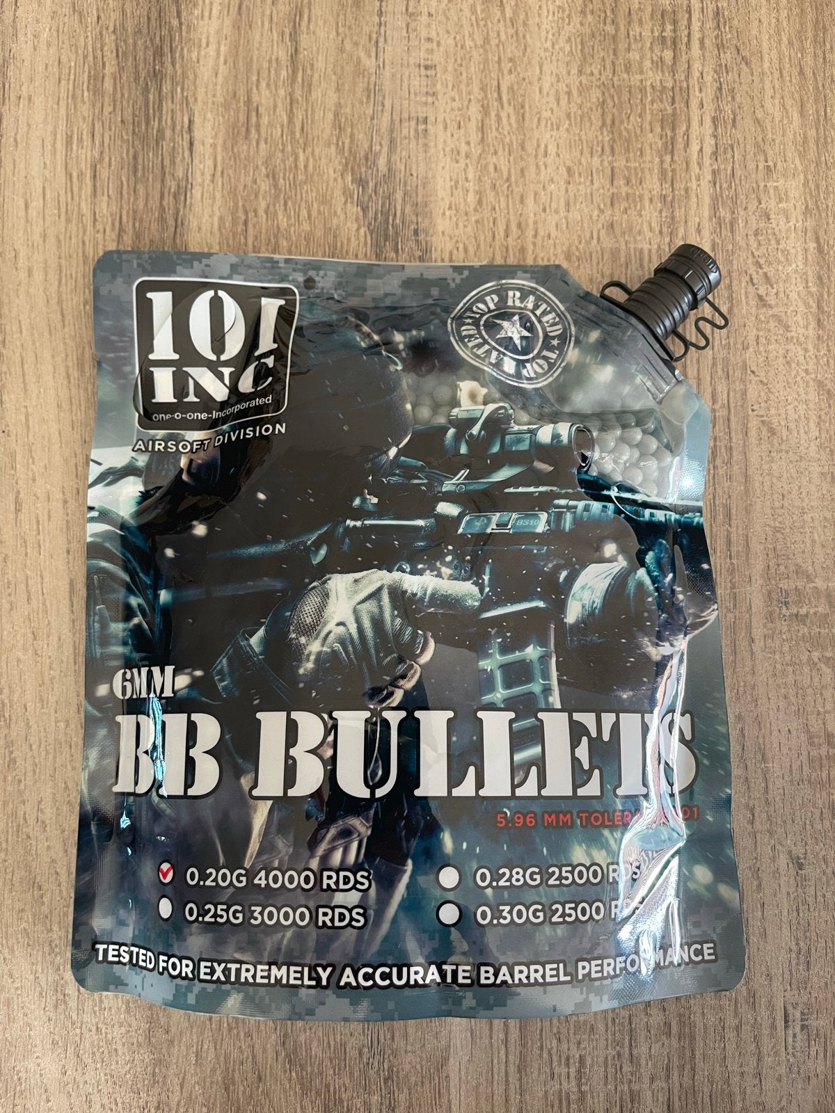 101 INC Airsoft BB Bullets 0.20G 4000 RDS, Ophalen, Nieuw