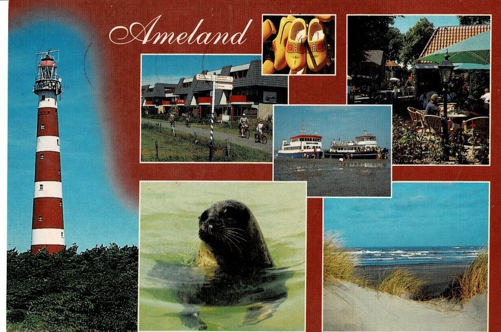 Ameland, Ophalen of Verzenden, 1960 tot 1980, Gelopen, Waddeneilanden