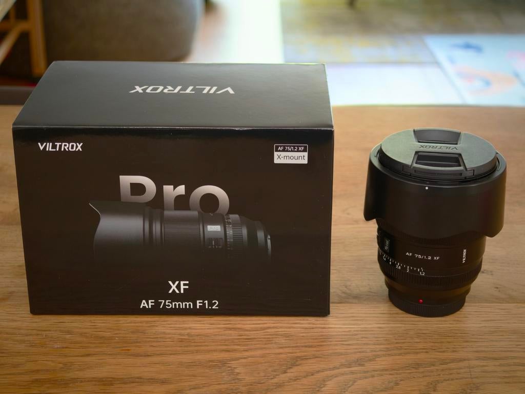 🎯 Viltrox 75mm F/1.2 | Fujifilm X-mount — Uitstekende staat, Audio, Tv en Foto, Fotografie | Lenzen en Objectieven, Ophalen of Verzenden