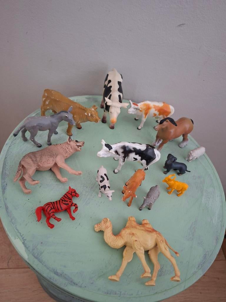 Plastic speelgoed dieren voor kinderen., Kinderen en Baby's, Speelgoed | Overig, Ophalen of Verzenden, Jongen of Meisje