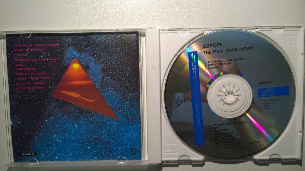 Europe - The Final Countdown, Ophalen of Verzenden, Zo goed als nieuw, Poprock, Album