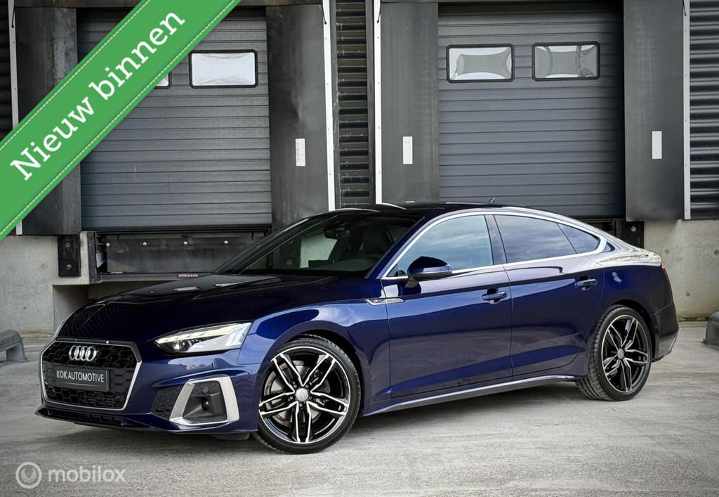 Audi A5 Sportback 35 TFSI S Competition|Rs zetels|Massage|, Auto's, Audi, Bedrijf, Te koop, A5, ABS, Achteruitrijcamera, Airbags