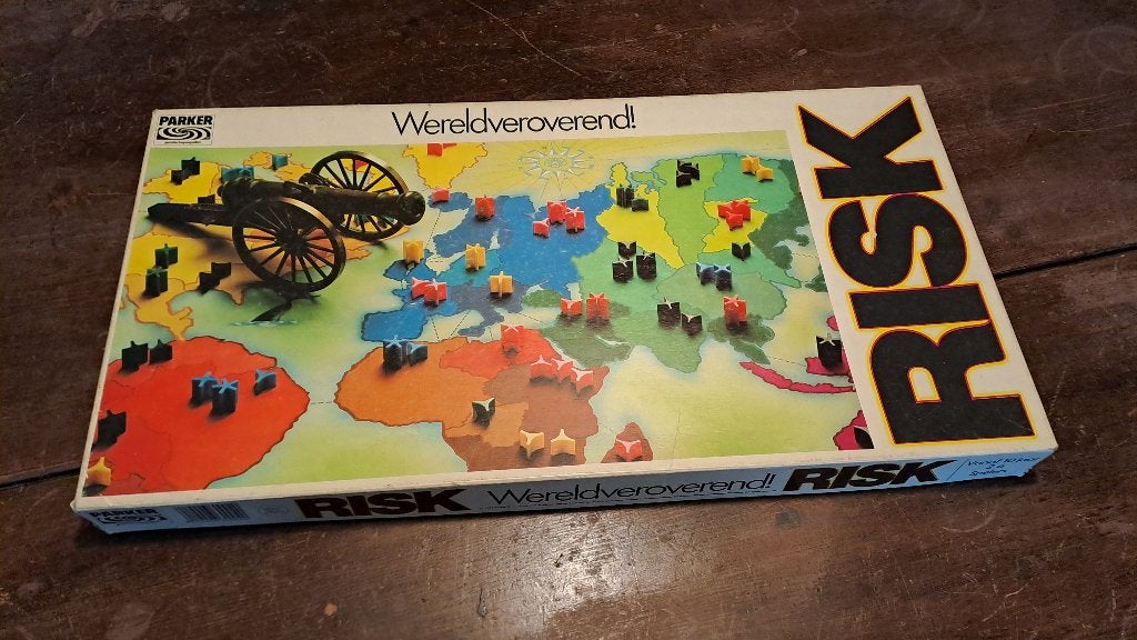 Risk bordspel, Vijf spelers of meer, Ophalen of Verzenden, Gebruikt, Parker