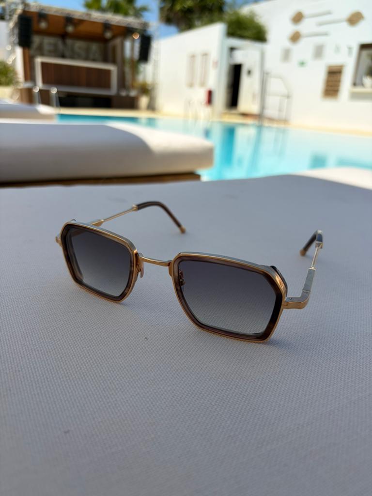 Originele John Dalia Cillian C126 (ZO GOED ALS NIEUW), Sieraden, Tassen en Uiterlijk, Zonnebrillen en Brillen | Heren, Overige merken