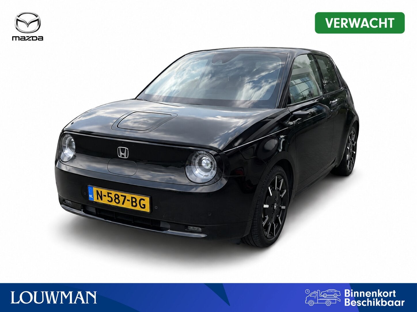 Honda E Advance 16" Onderweg-naar-dealer (bj 2020), Auto's, Honda, Automaat, 12 maanden, Gebruikt, 35 kWh